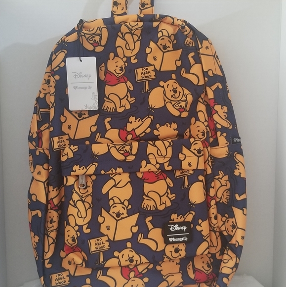 Loungefly Handbags - Loungefly Pooh Nylon Backpack